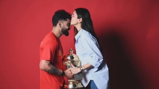 King Kohli Reigns: Anushka Sharma Celebrates RCB's Historic IPL Win!