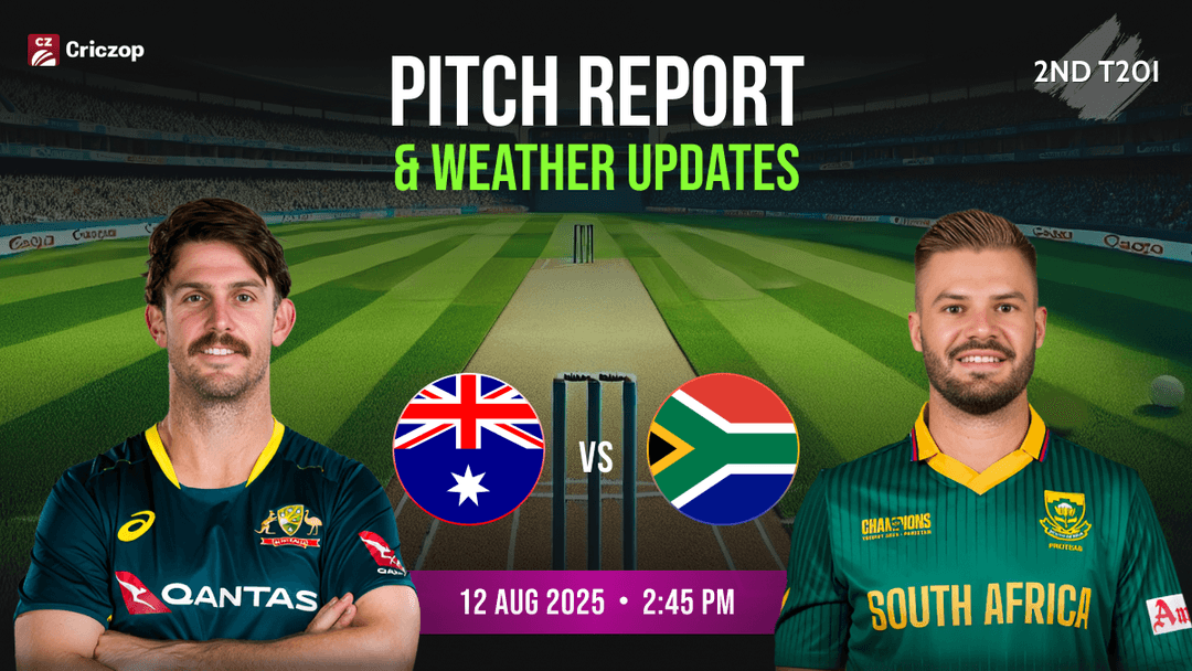Australia vs South Africa 2nd T20I Pitch Report 
