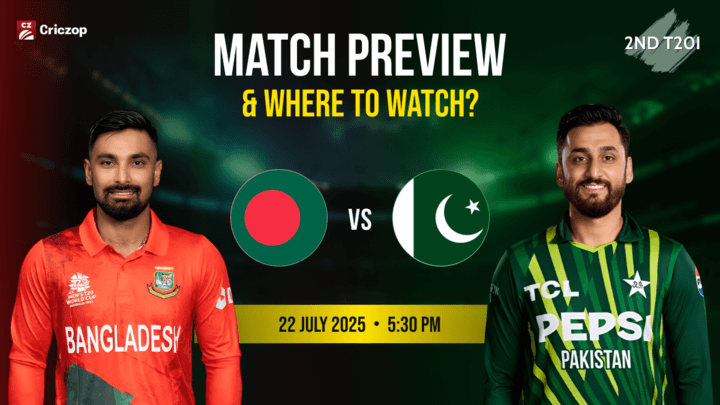 BAN vs PAK - 2nd T20I: Match Preview