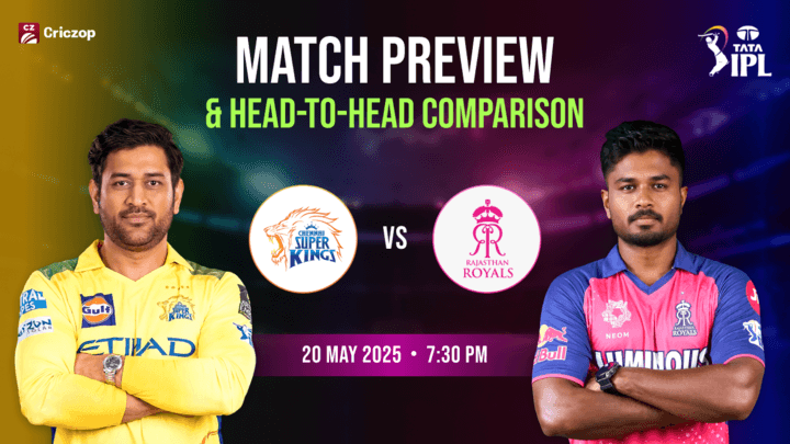 IPL 2025 - CSK vs RR: Match Preview
