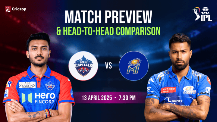 IPL 2025 - DC vs MI: Match Preview & Where to Watch Live