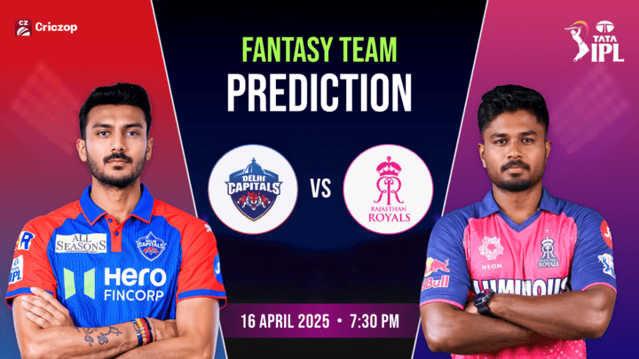 DC vs RR Dream11 Fantasy team