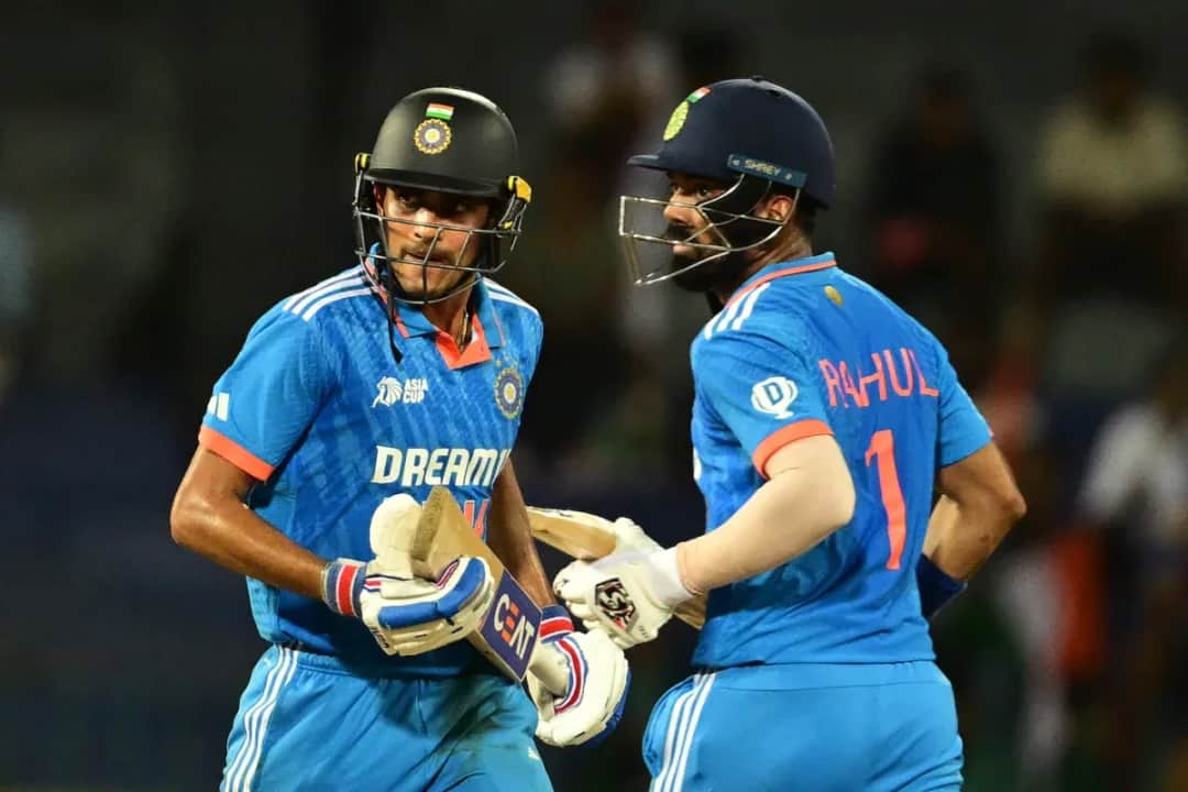 Gill KL Rahul IND vs BAN CT