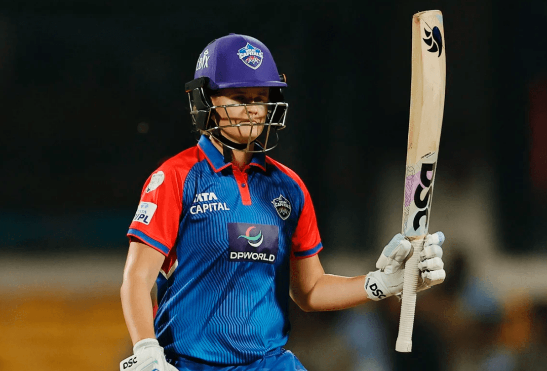 Jess Jonassen scored her maiden fifty in the WPL against Gujarat Giants.