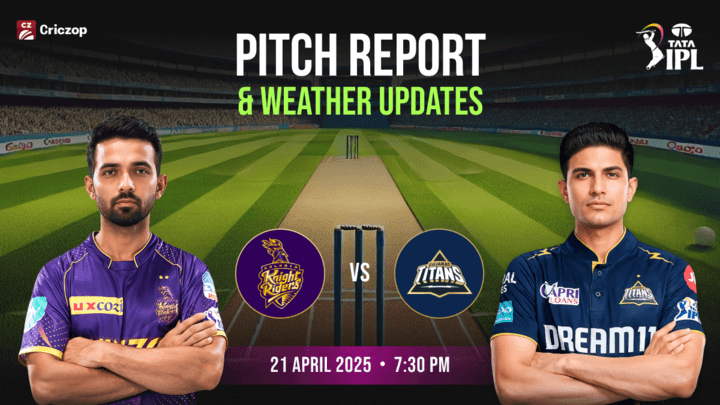 KKR vs GT IPL 2025 Pitch Weather Report 