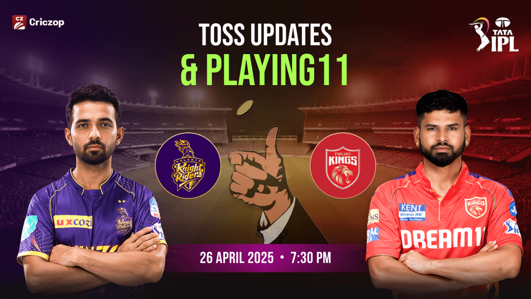 KKR vs PBKS Toss Updates