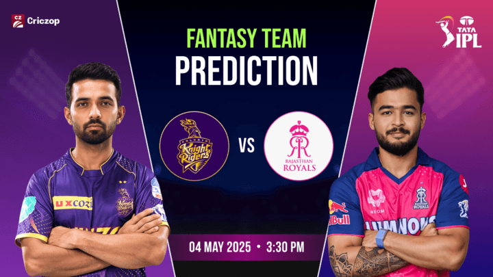 IPL 2025 - KKR vs RR: Dream11 Team