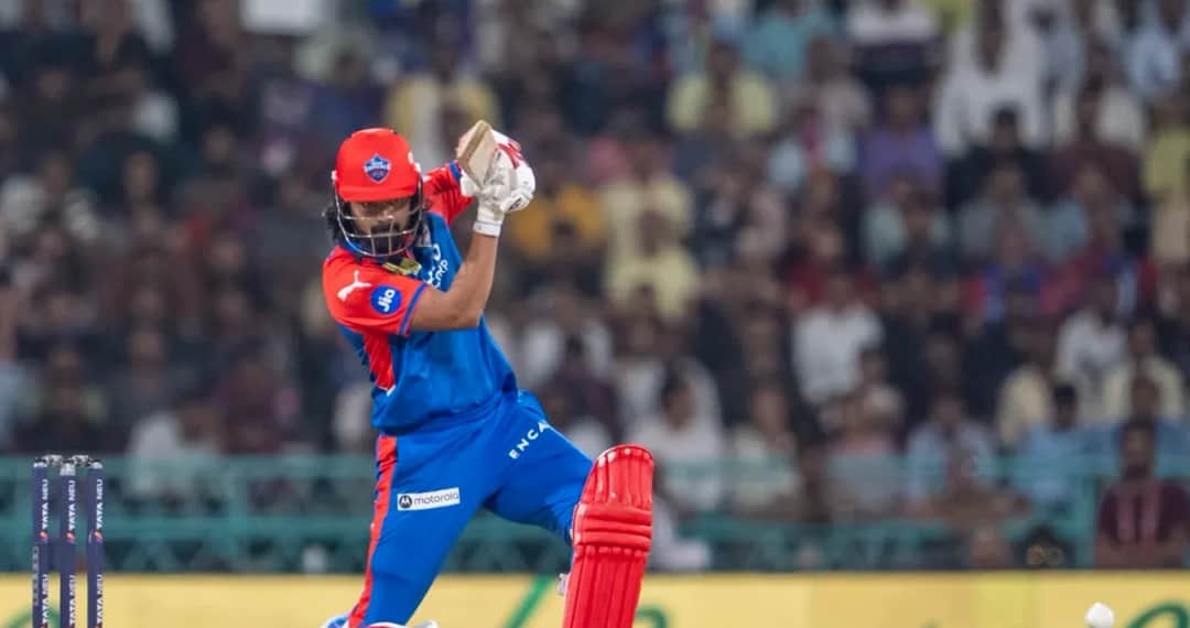KL Rahul's Fiery Jersey-Point Celebration Steals Spotlight in DC’s Dominance Over LSG in IPL 2025