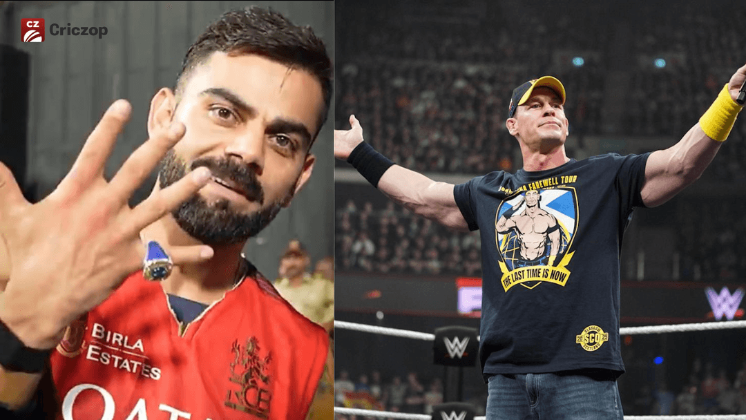 John Cena sets the internet on fire with Virat Kohli post days after RCB great strikes iconic pose