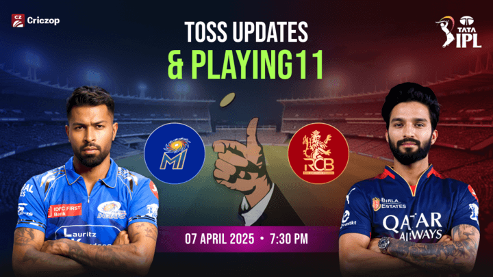 MI vs RCB Toss Updates