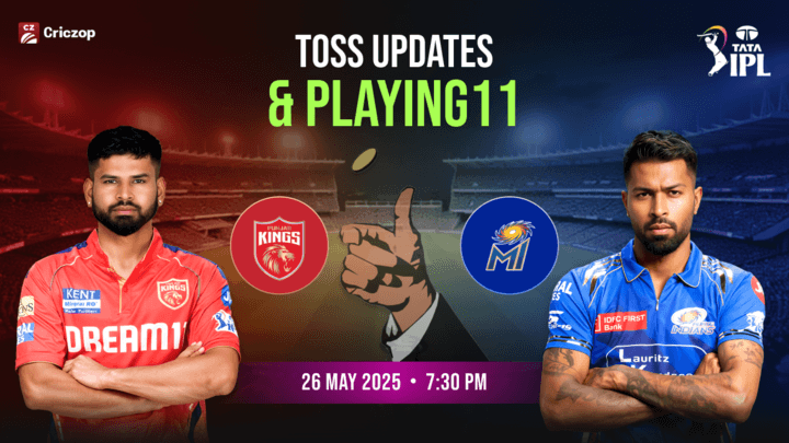 IPL 2025 - PBKS vs MI: Toss Updates