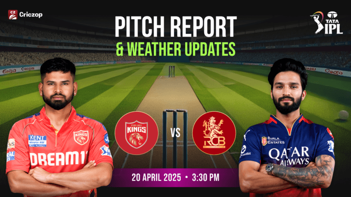 IPL 2025 - PBKS vs RCB: Pitch Report