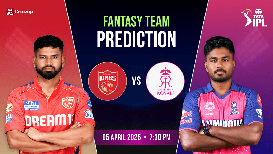 PBKS v RR IPL 2025 Match Prediction