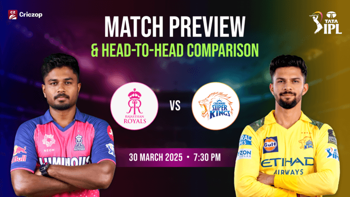 IPL 2025 - RR vs CSK: Match Preview