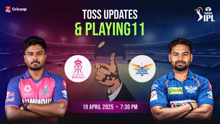 RR vs LSG Toss Updates Match 36