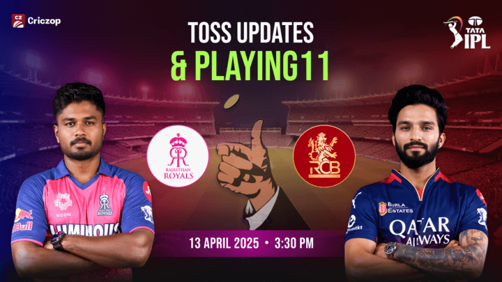 RR vs RCB Live toss updates