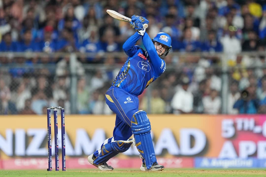 Ryan Rickelton scored his maiden IPL fifty.