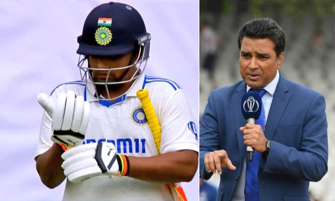Sanjay Manjrekar and Sarfraz Khan