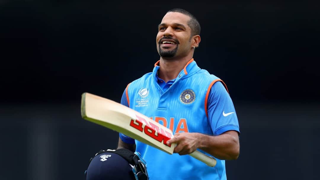 Shikhar Dhawan Champions Trophy 2025 Brand Ambassador 
