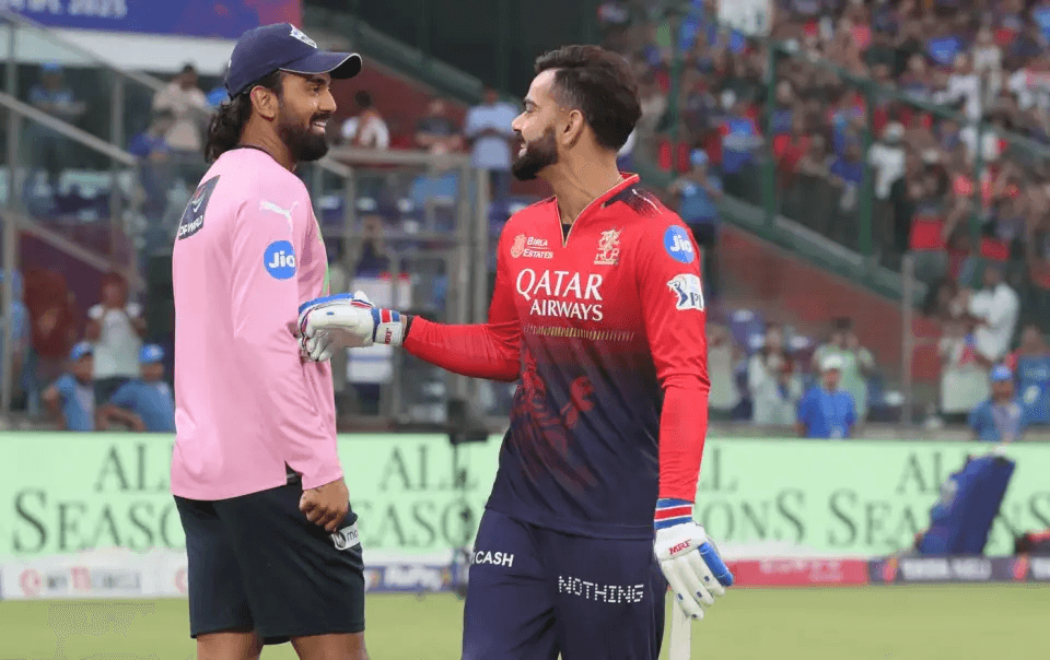 Virat Kohli and KL Rahul 