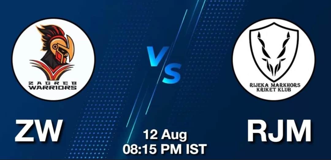 Zagreb Warriors vs Rijeka Markhors Dream 11 Prediction 
