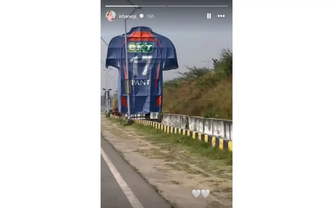 Isha Negi Praises Rishabh Pant 