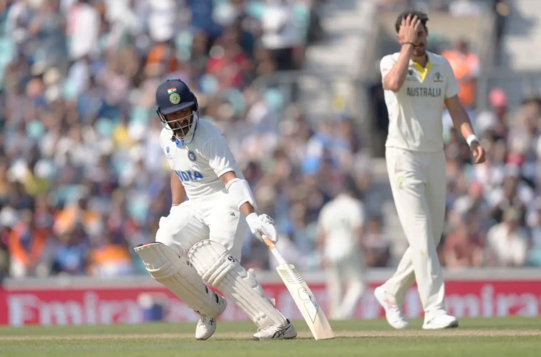 Healy on Pujara 