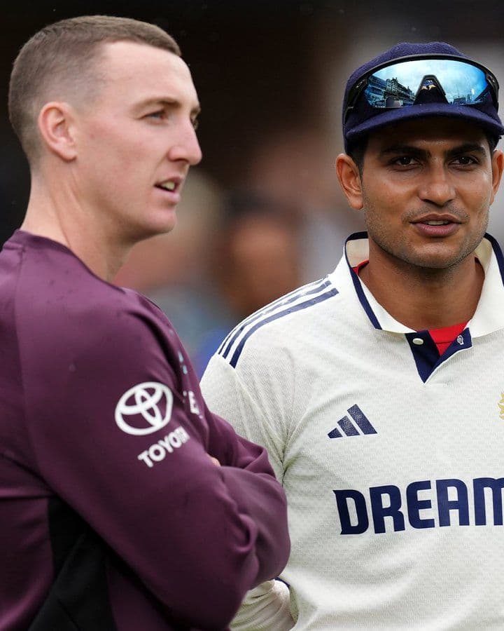 Shubman Gill and Harry Brook Named Players of the Series