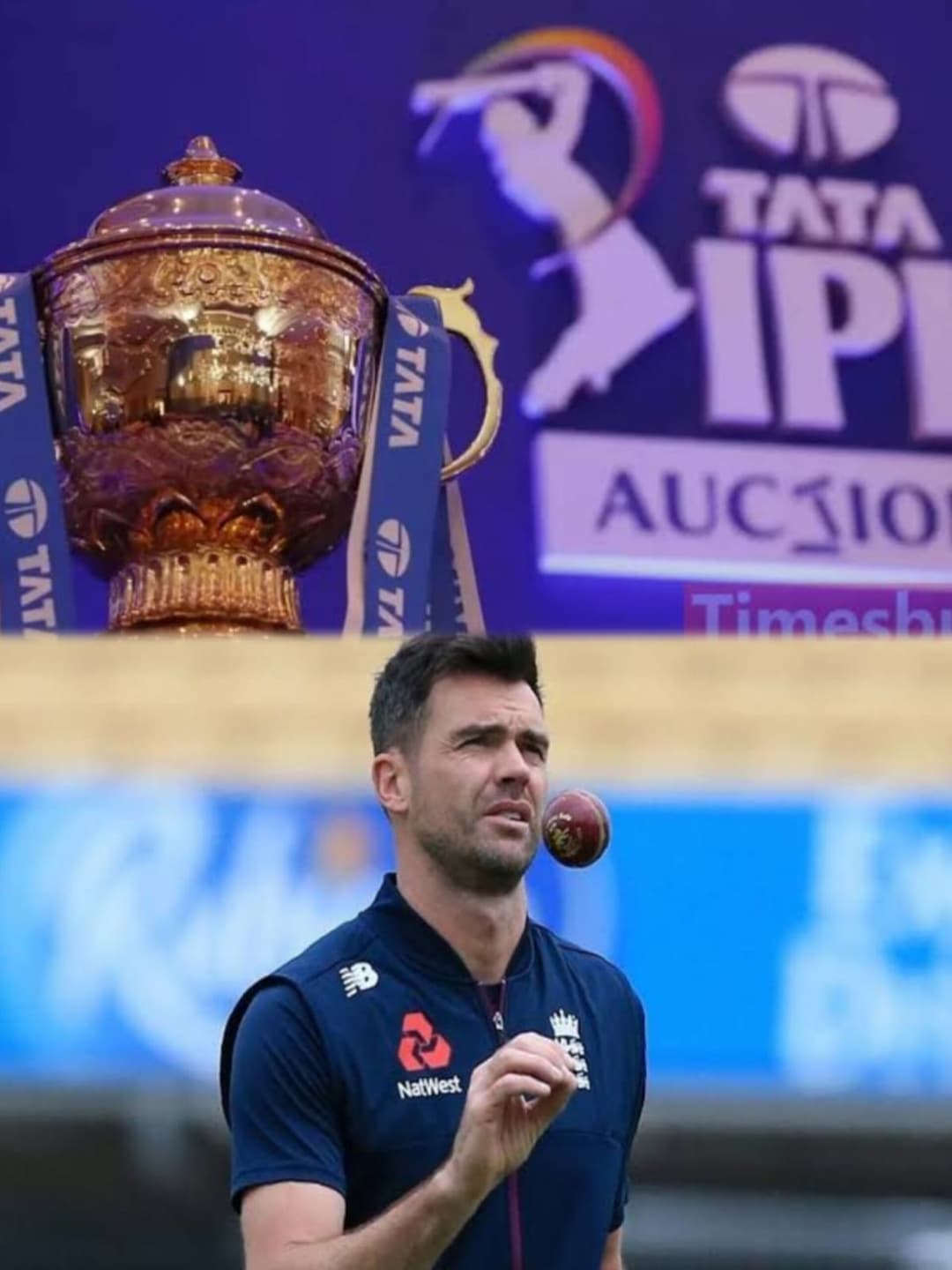 James Anderson Registers  for IPL Auction
