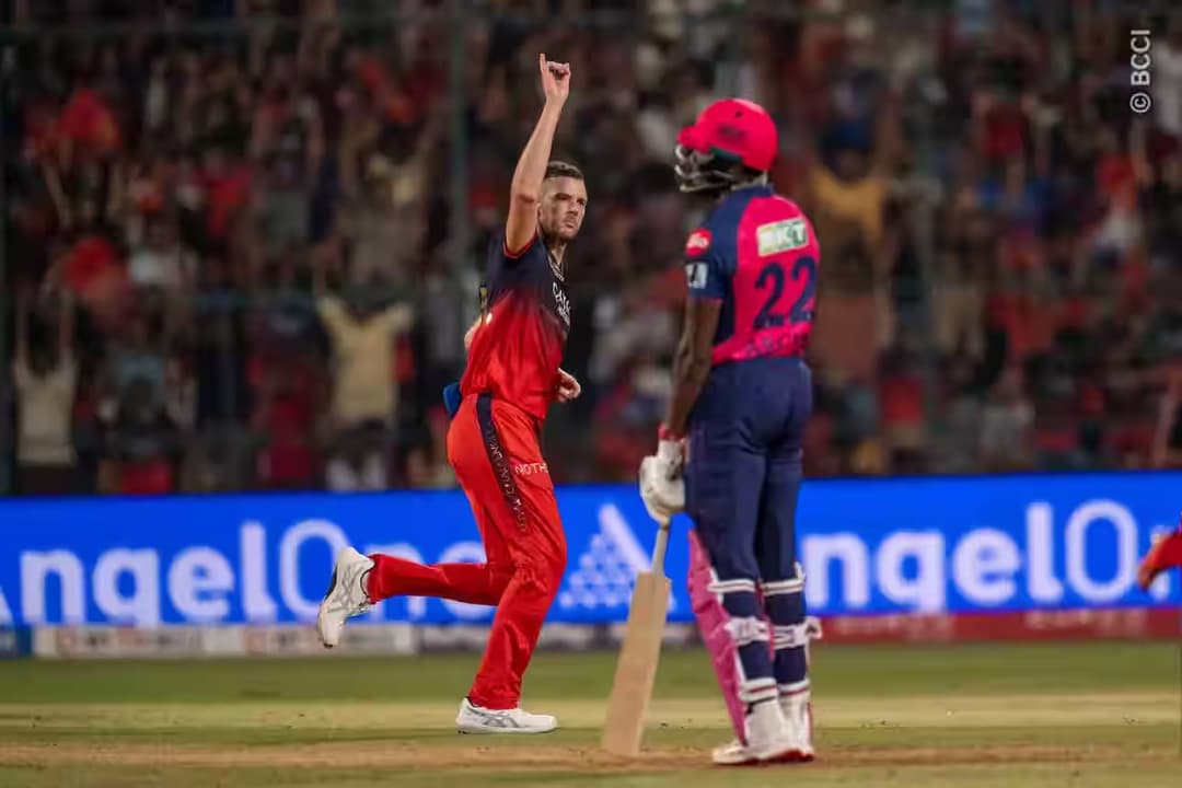 Josh Hazlewood vs RR 