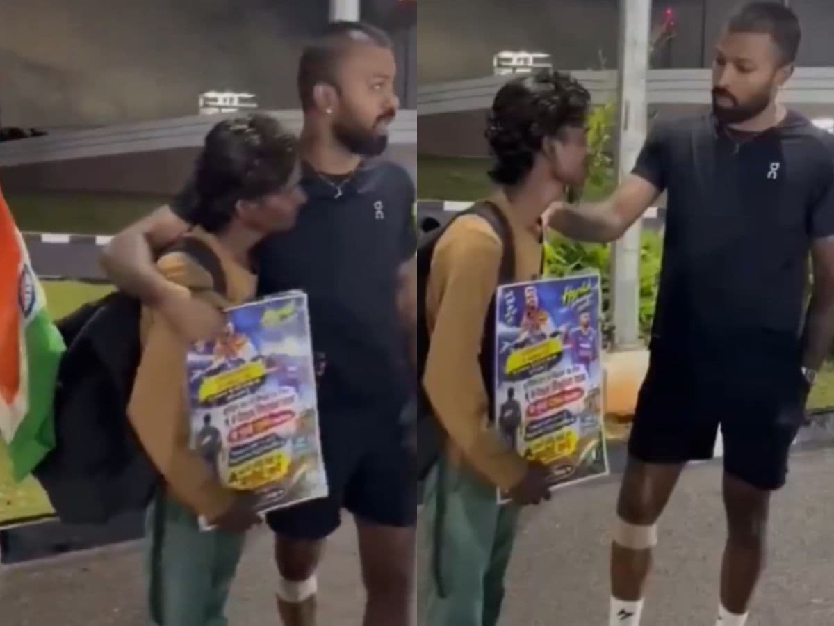 Fan Walks 2,400 km for Idol; Cricketer Hugs Him Back