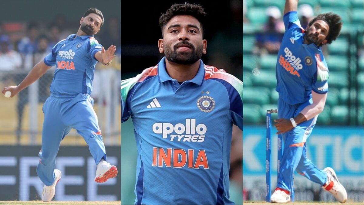 Krishna Injured, Siraj Eyed for India's Final ODI vs WI