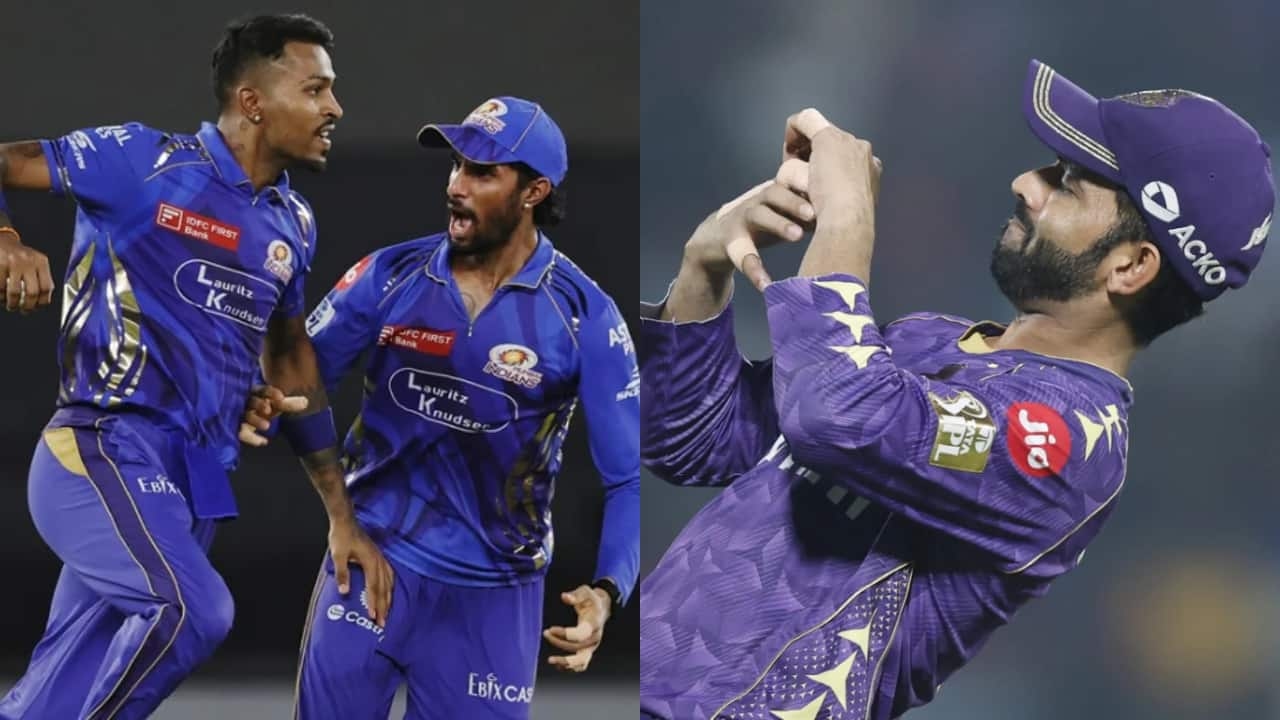 Wankhede stadium hosts MI vs KKR today