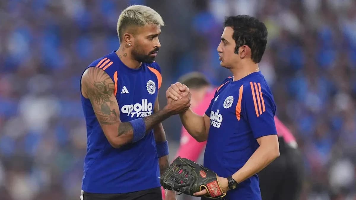 Gambhir: Pandya Needs Game Time for 2027 World Cup