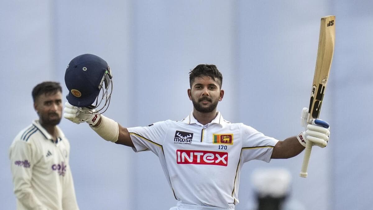 Dinusha Century Highlights Sri Lanka's Fight in First Test