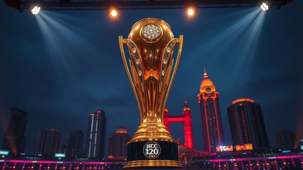 Jetpack Trophy Arrival to Launch T20 World Cup 2026 in India