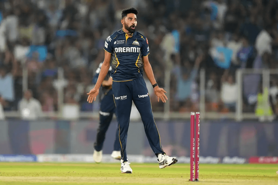 Mohammed Siraj GT