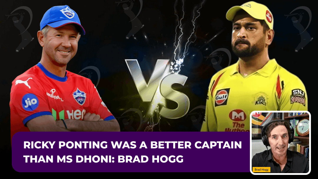 MS Dhoni and Ricky Pointing
