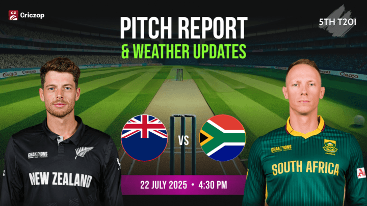 Zimbabwe T20I Tri-Series 2025 - NZ vs SA: Pitch Report