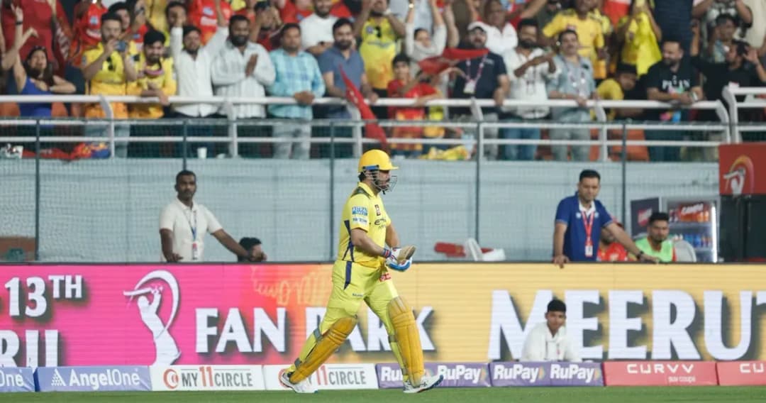 MS Dhoni vs RR