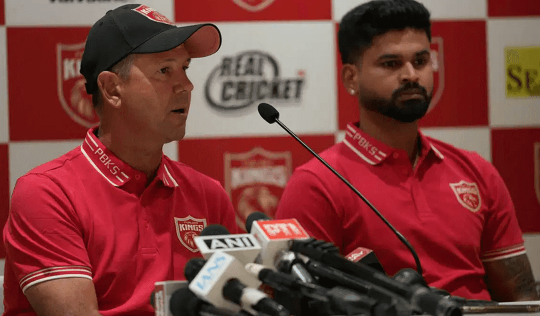 Shreyas Iyer-Ricky Ponting for Punjab Kings