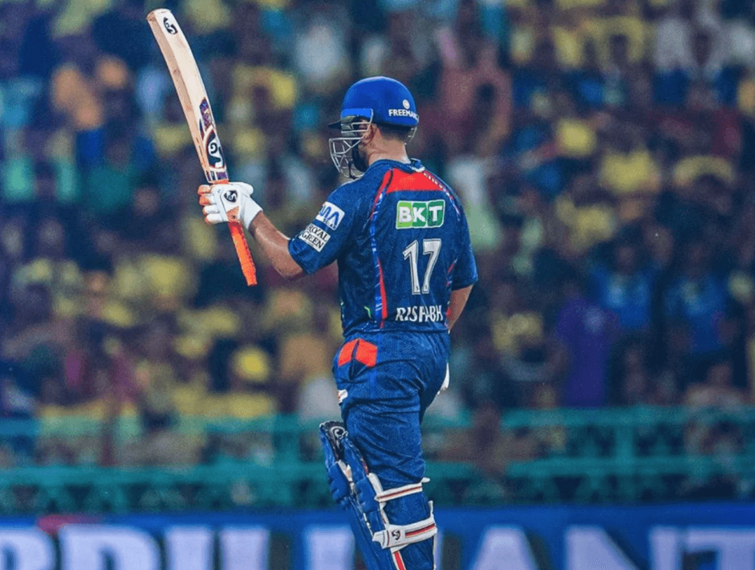 Rishabh Pant fifty against CSK