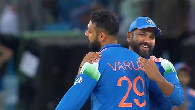 Varun Chakravarthy picked up his maiden ODI fifer against NZ.