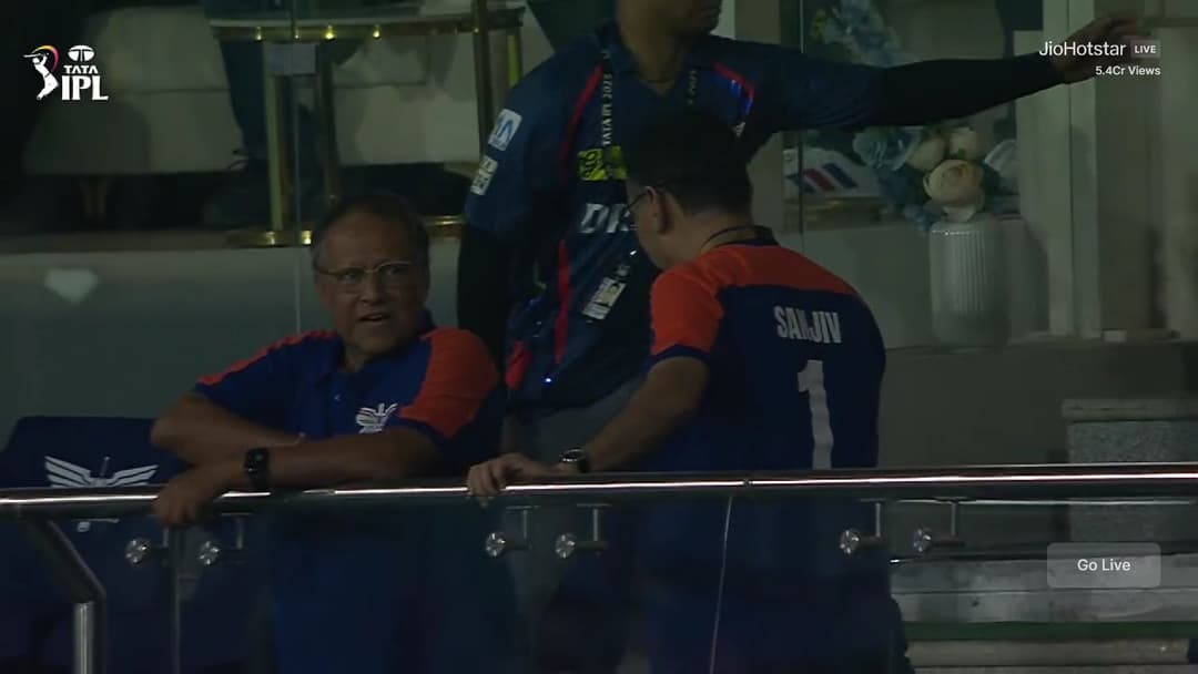 Goenka's reaction on Pant wicket